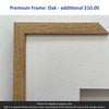 Premium Frame - Oak