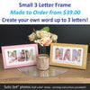 Mother's Day Frames - 3 Letters (Small Size)