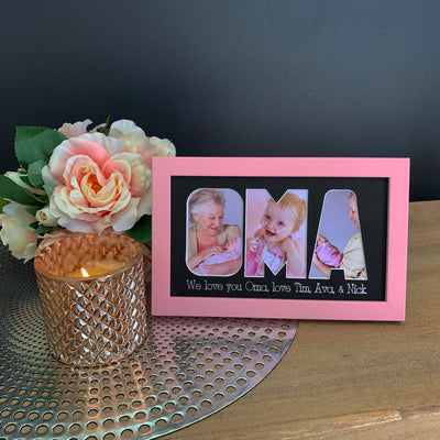 Mother's Day Frames - 3 Letters (Small Size)