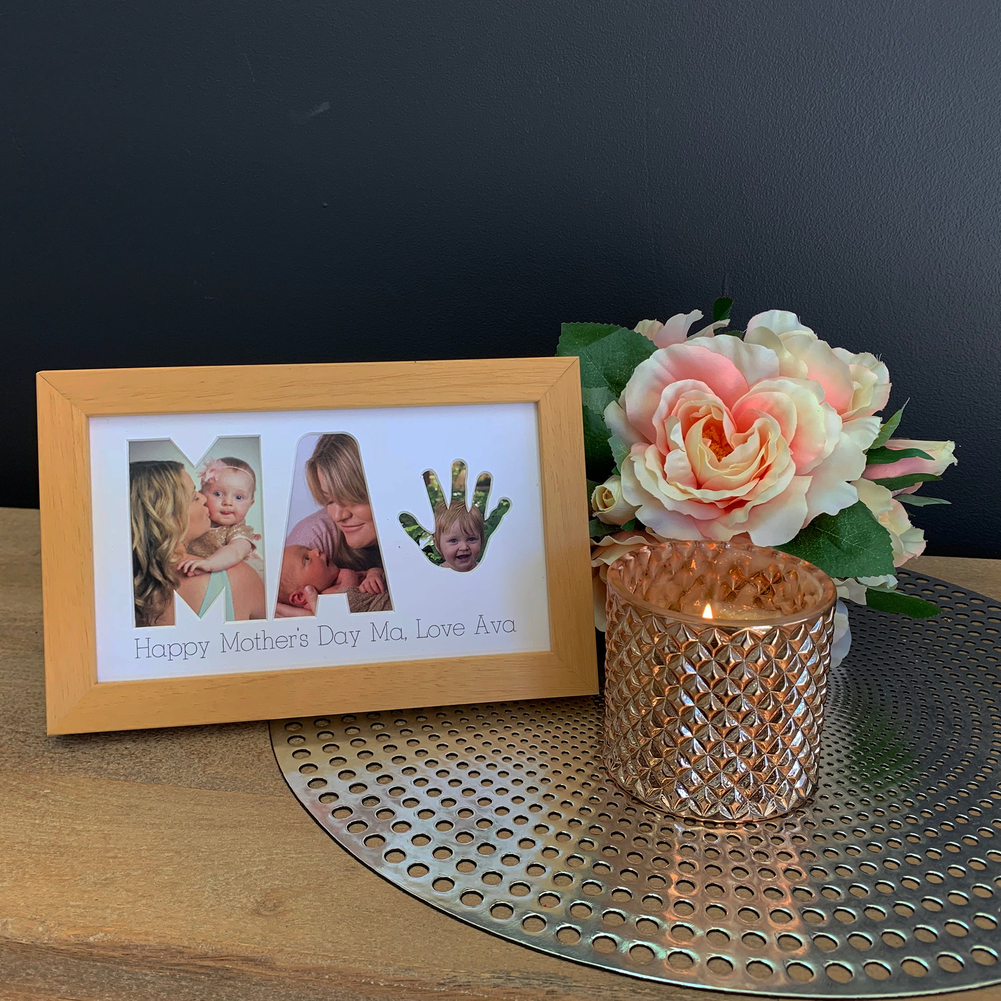 Mother's Day Frames - 3 Letters (Small Size)