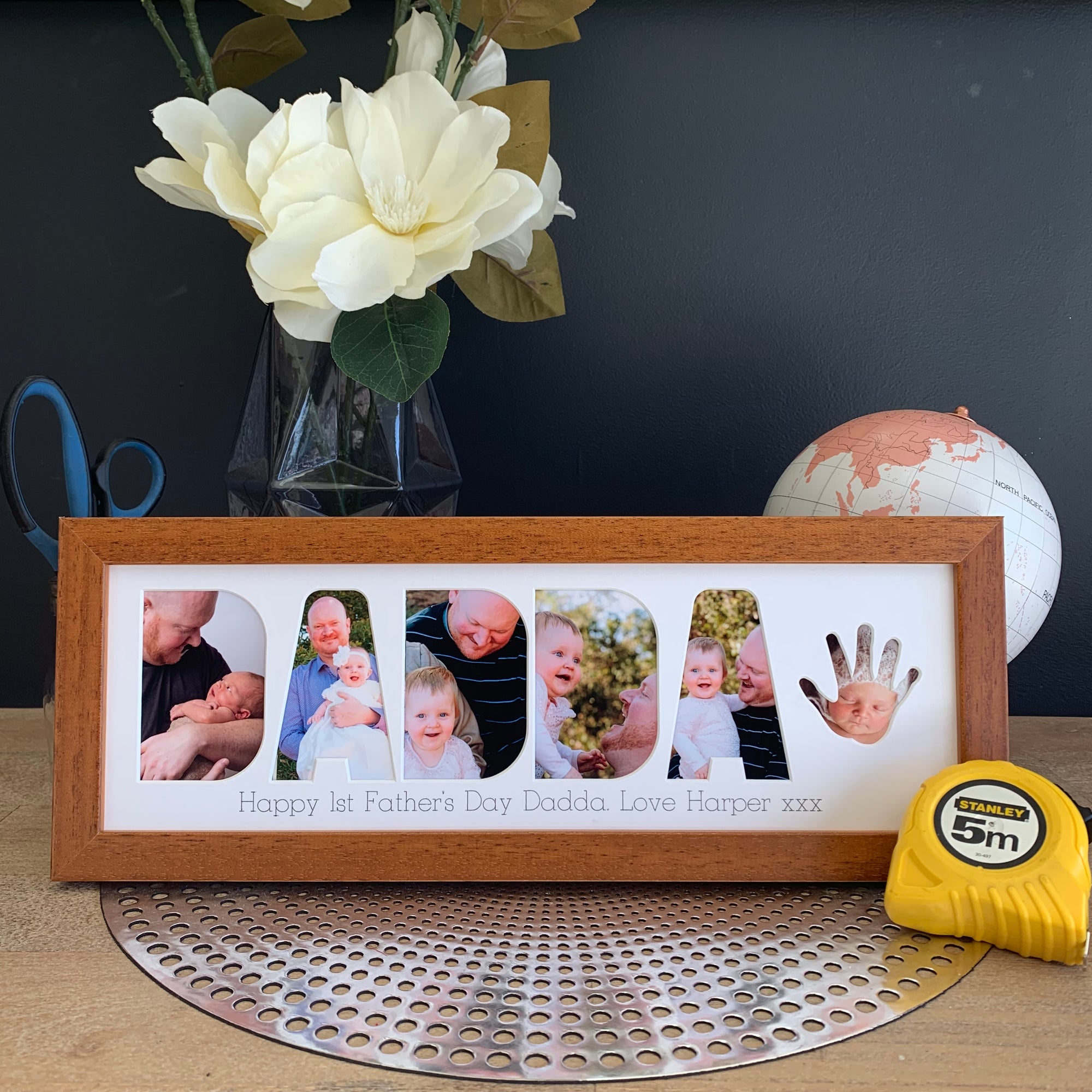Father's Day Frames - 6 to 10 Letters (Small Size)
