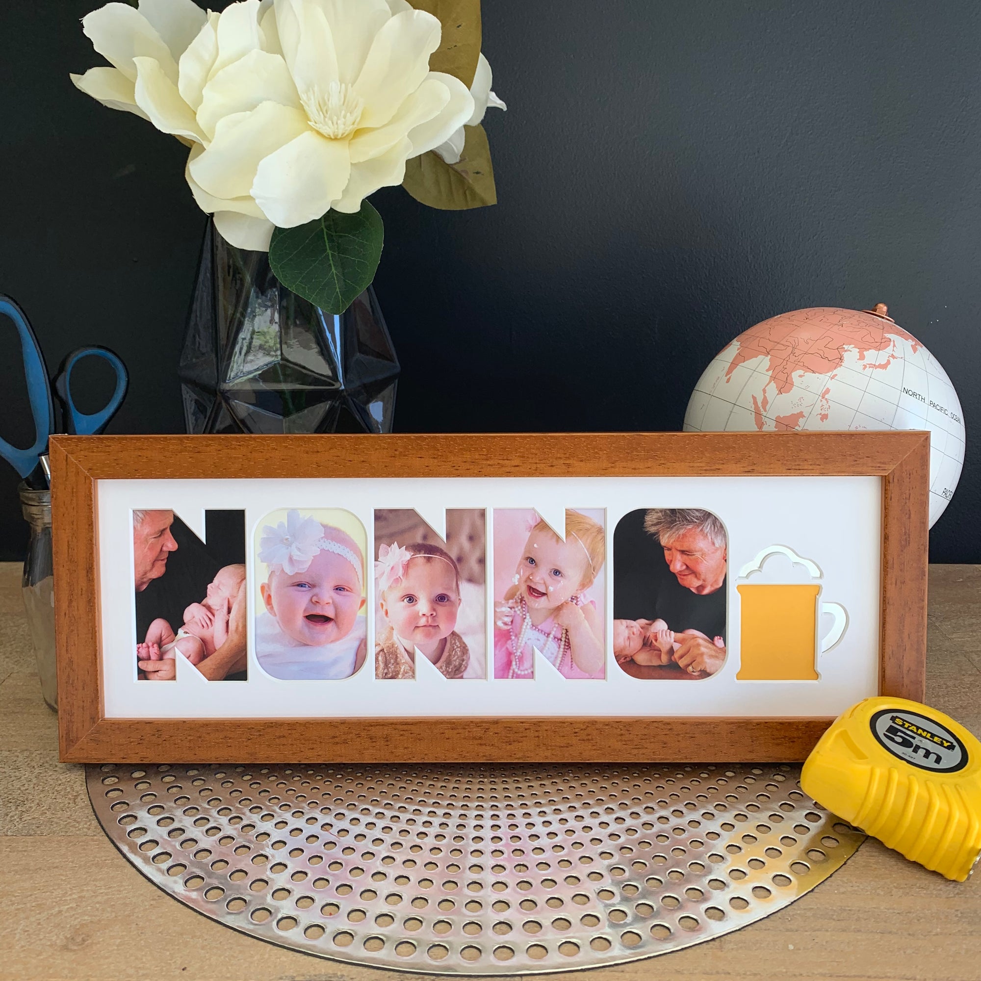 Father's Day Frames - 6 to 10 Letters (Small Size)