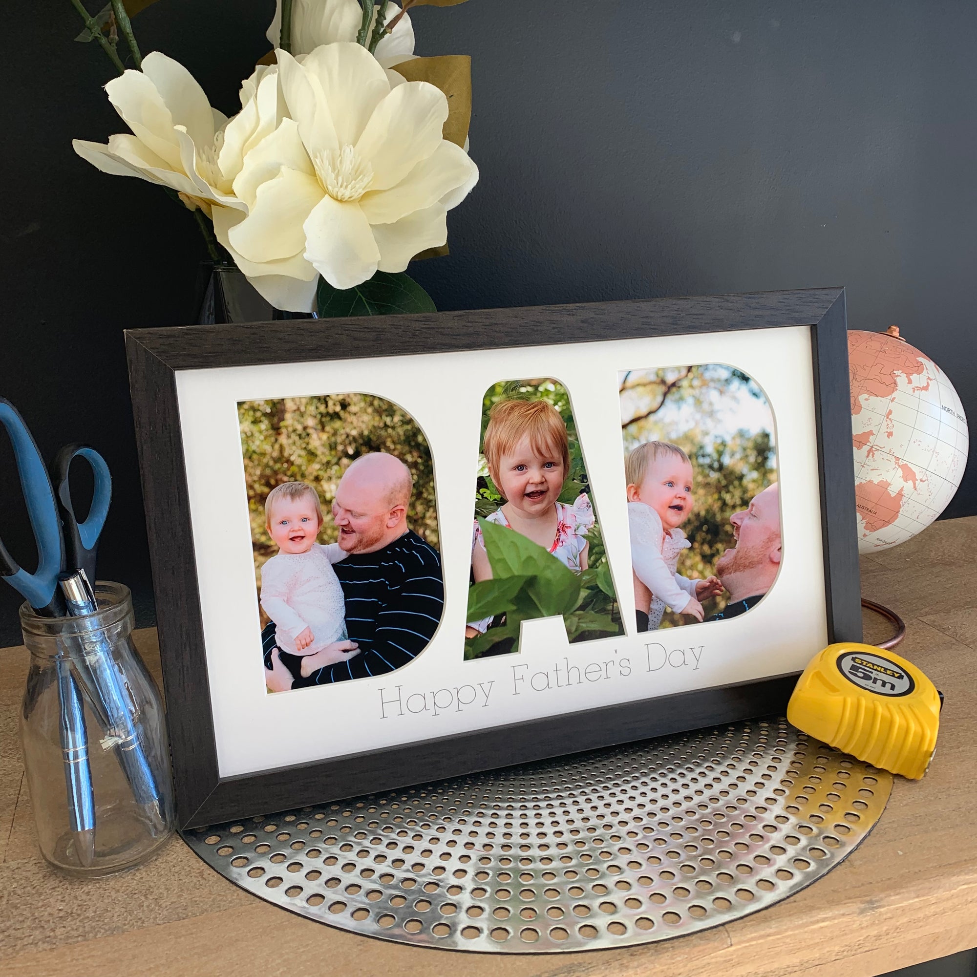 Father's Day Frames - 3 Letters (Large Size)