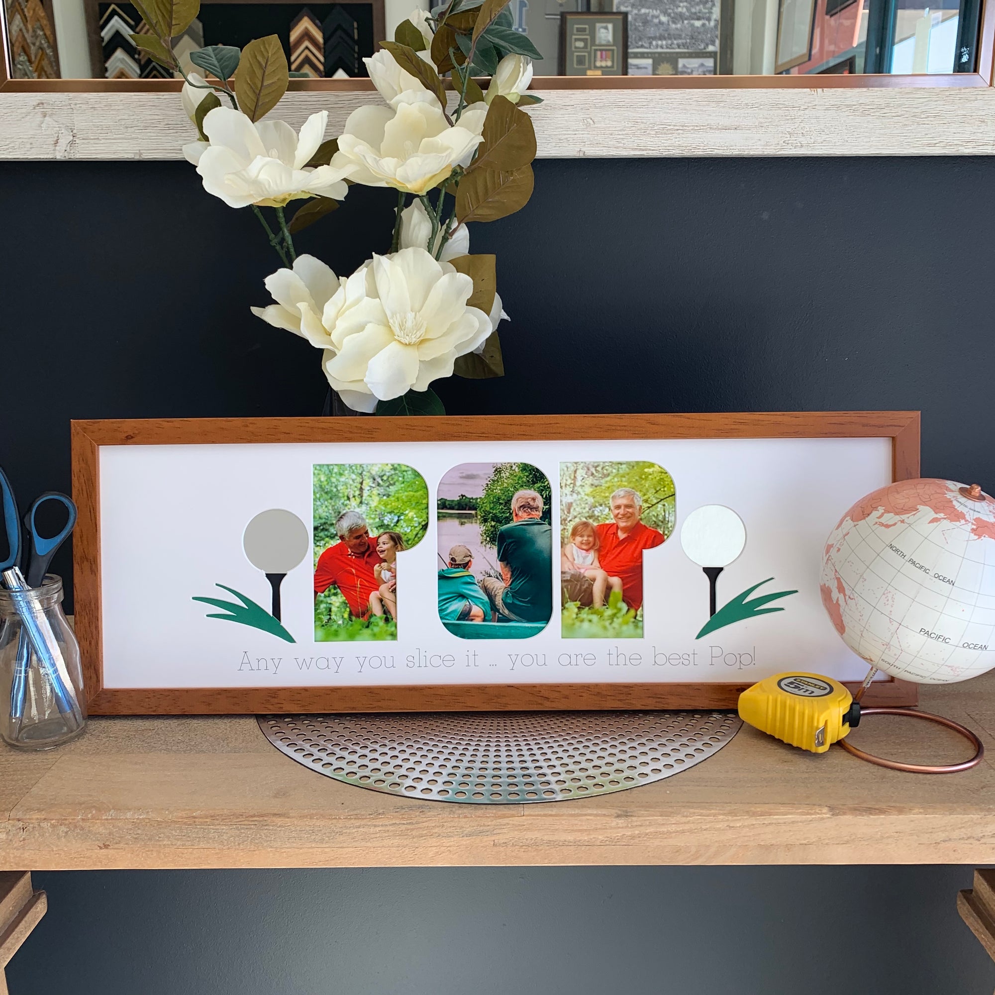 Father's Day Frames - 6 to 10 Letters (Large Size)