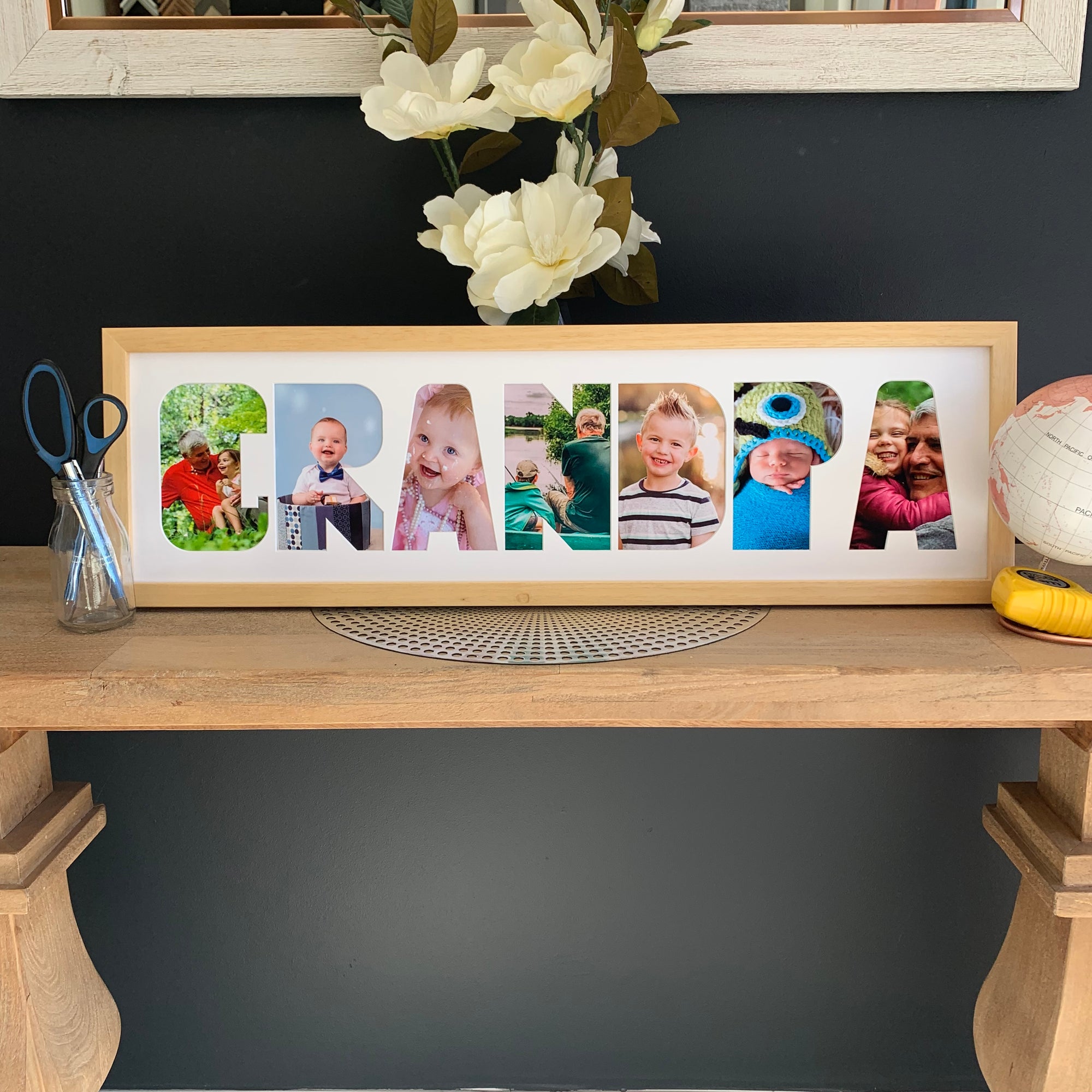 Father's Day Frames - 6 to 10 Letters (Large Size)