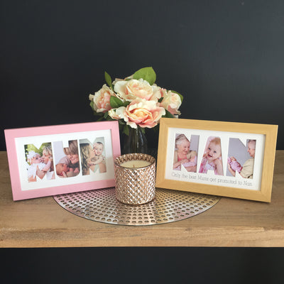 Mother's Day Frames - 3 Letters (Small Size)