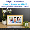 Mother's Day Frames - 3 Letters (Large Size)