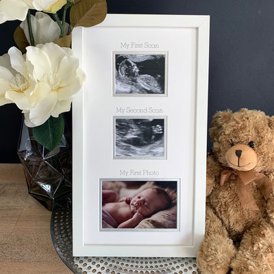 Ultrasound Frame - My First & Second Scan and My First Photo